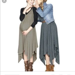 Hatch collection maternity dress petite